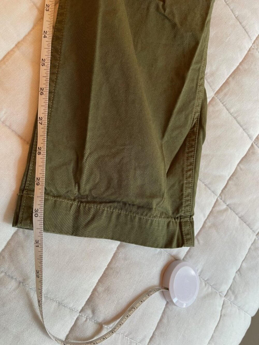 orSlow Easy Cargo Pants Olive Drab Sz L/JPN 4 - Picture 5 of 5
